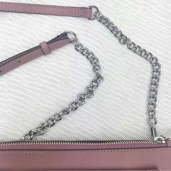 Rebecca Minkoff Mauve Pink Slim Envelope Bag - Picture 13 of 15